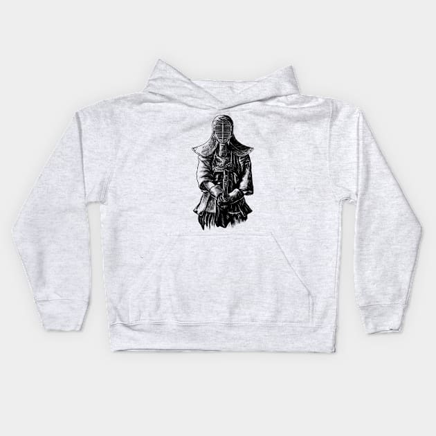 Kendo: The Japanese Art of Fencing - A tribute to the Sport Kids Hoodie by Holymayo Tee